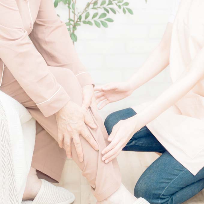 足の状態に合わせたフットケア